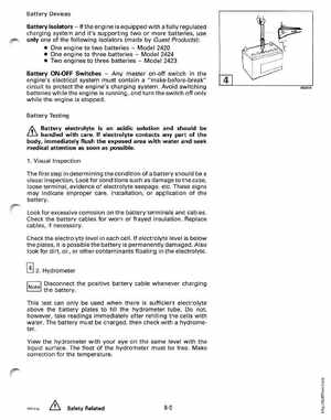 1995 Johnson/Evinrude Outboards 40 thru 55 2-Cylinder Service Manual, Page 267