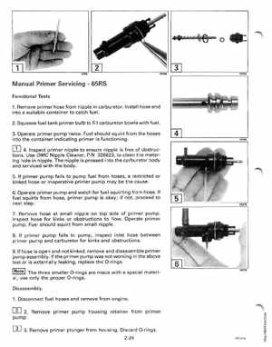 1995 Johnson/Evinrude Outboards 50 thru 70 3-cylinder Service Manual, Page 80
