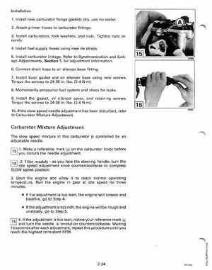 1995 Johnson/Evinrude Outboards 50 thru 70 3-cylinder Service Manual, Page 90