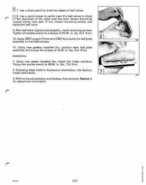 1995 Johnson/Evinrude Outboards 50 thru 70 3-cylinder Service Manual, Page 93