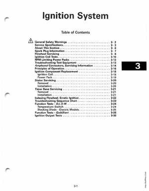 1995 Johnson/Evinrude Outboards 50 thru 70 3-cylinder Service Manual, Page 97