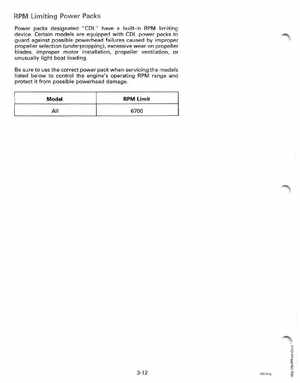 1995 Johnson/Evinrude Outboards 50 thru 70 3-cylinder Service Manual, Page 108