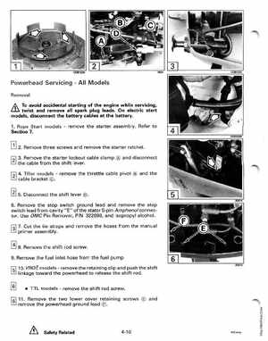 1995 Johnson/Evinrude Outboards 50 thru 70 3-cylinder Service Manual, Page 147