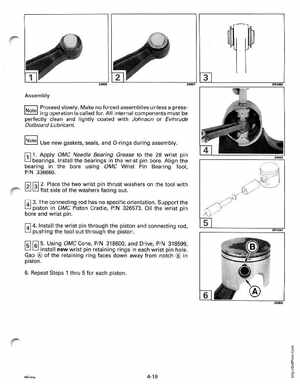 1995 Johnson/Evinrude Outboards 50 thru 70 3-cylinder Service Manual, Page 156