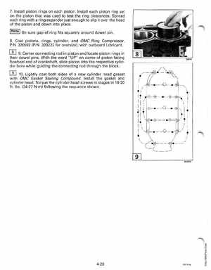 1995 Johnson/Evinrude Outboards 50 thru 70 3-cylinder Service Manual, Page 157