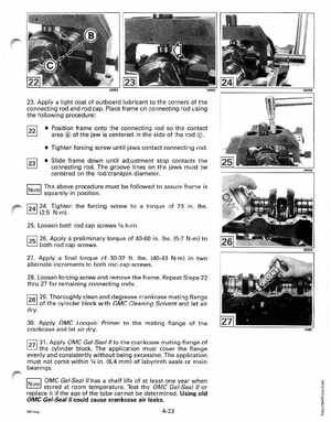 1995 Johnson/Evinrude Outboards 50 thru 70 3-cylinder Service Manual, Page 160
