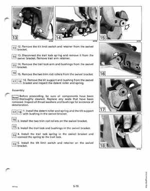 1995 Johnson/Evinrude Outboards 50 thru 70 3-cylinder Service Manual, Page 189
