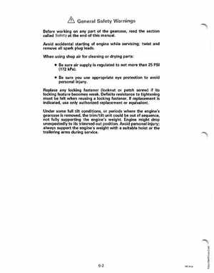 1995 Johnson/Evinrude Outboards 50 thru 70 3-cylinder Service Manual, Page 200