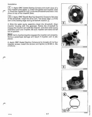 1995 Johnson/Evinrude Outboards 50 thru 70 3-cylinder Service Manual, Page 205