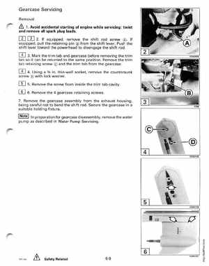 1995 Johnson/Evinrude Outboards 50 thru 70 3-cylinder Service Manual, Page 207