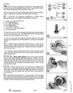 1995 Johnson/Evinrude Outboards 50 thru 70 3-cylinder Service Manual, Page 216