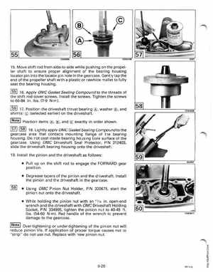 1995 Johnson/Evinrude Outboards 50 thru 70 3-cylinder Service Manual, Page 218