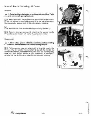 1995 Johnson/Evinrude Outboards 50 thru 70 3-cylinder Service Manual, Page 226