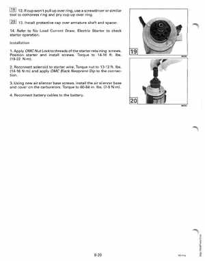 1995 Johnson/Evinrude Outboards 50 thru 70 3-cylinder Service Manual, Page 250