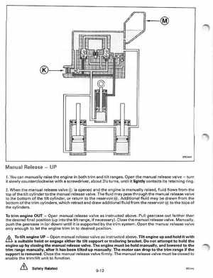 1995 Johnson/Evinrude Outboards 50 thru 70 3-cylinder Service Manual, Page 272