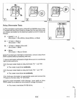 1995 Johnson/Evinrude Outboards 50 thru 70 3-cylinder Service Manual, Page 282