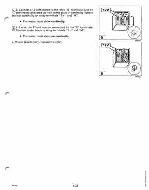 1995 Johnson/Evinrude Outboards 50 thru 70 3-cylinder Service Manual, Page 283