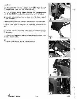 1995 Johnson/Evinrude Outboards 50 thru 70 3-cylinder Service Manual, Page 298