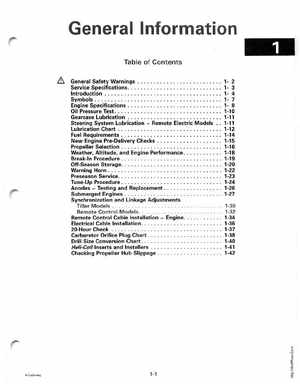 1995 Johnson/Evinrude Outboards 9.9, 15 four-stroke Service Manual, Page 7