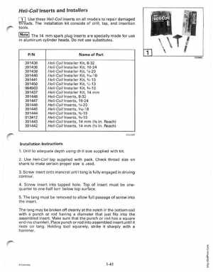 1995 Johnson/Evinrude Outboards 9.9, 15 four-stroke Service Manual, Page 47