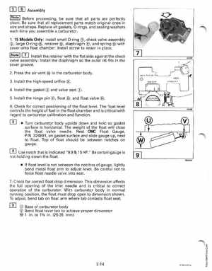 1995 Johnson/Evinrude Outboards 9.9, 15 four-stroke Service Manual, Page 62
