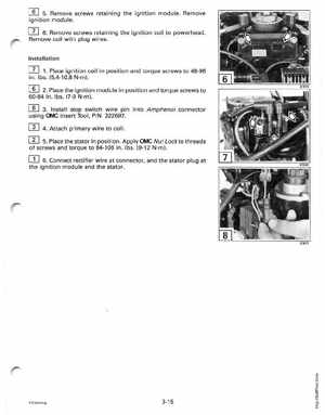 1995 Johnson/Evinrude Outboards 9.9, 15 four-stroke Service Manual, Page 82