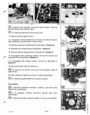 1995 Johnson/Evinrude Outboards 9.9, 15 four-stroke Service Manual, Page 106