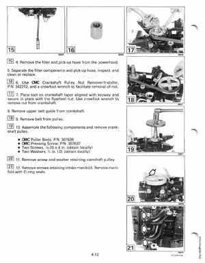 1995 Johnson/Evinrude Outboards 9.9, 15 four-stroke Service Manual, Page 107