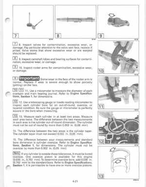 1995 Johnson/Evinrude Outboards 9.9, 15 four-stroke Service Manual, Page 116