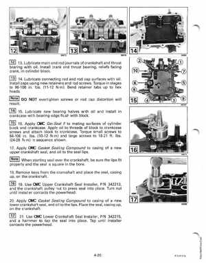 1995 Johnson/Evinrude Outboards 9.9, 15 four-stroke Service Manual, Page 121