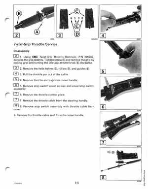 1995 Johnson/Evinrude Outboards 9.9, 15 four-stroke Service Manual, Page 139