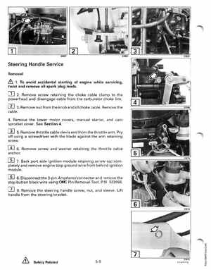 1995 Johnson/Evinrude Outboards 9.9, 15 four-stroke Service Manual, Page 142
