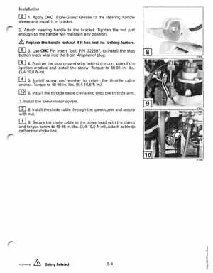 1995 Johnson/Evinrude Outboards 9.9, 15 four-stroke Service Manual, Page 143