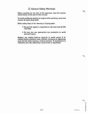 1995 Johnson/Evinrude Outboards 9.9, 15 four-stroke Service Manual, Page 150