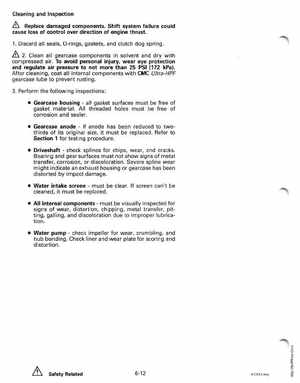 1995 Johnson/Evinrude Outboards 9.9, 15 four-stroke Service Manual, Page 160