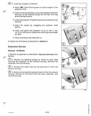 1995 Johnson/Evinrude Outboards 9.9, 15 four-stroke Service Manual, Page 167