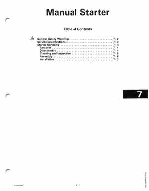 1995 Johnson/Evinrude Outboards 9.9, 15 four-stroke Service Manual, Page 170