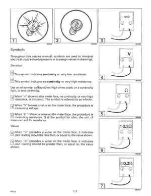 1996 Johnson Evinrude "ED" 40 thru 55 2-Cylinder Service Manual, P/N 507124, Page 13