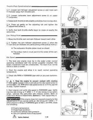 1996 Johnson Evinrude "ED" 40 thru 55 2-Cylinder Service Manual, P/N 507124, Page 44