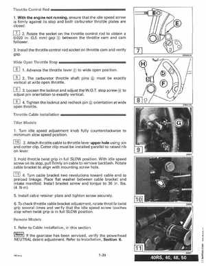 1996 Johnson Evinrude "ED" 40 thru 55 2-Cylinder Service Manual, P/N 507124, Page 45