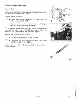 1996 Johnson Evinrude "ED" 40 thru 55 2-Cylinder Service Manual, P/N 507124, Page 70