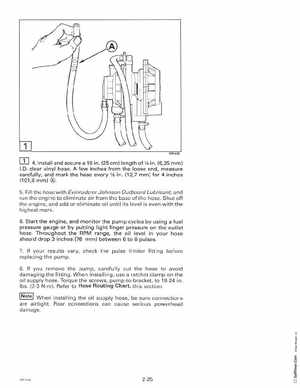 1996 Johnson Evinrude "ED" 40 thru 55 2-Cylinder Service Manual, P/N 507124, Page 85