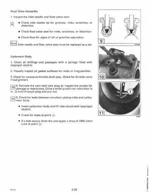 1996 Johnson Evinrude "ED" 40 thru 55 2-Cylinder Service Manual, P/N 507124, Page 93