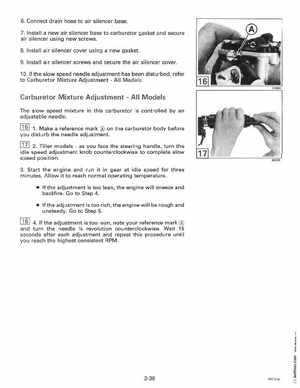 1996 Johnson Evinrude "ED" 40 thru 55 2-Cylinder Service Manual, P/N 507124, Page 96