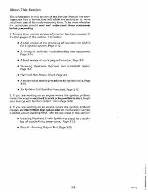 1996 Johnson Evinrude "ED" 40 thru 55 2-Cylinder Service Manual, P/N 507124, Page 106