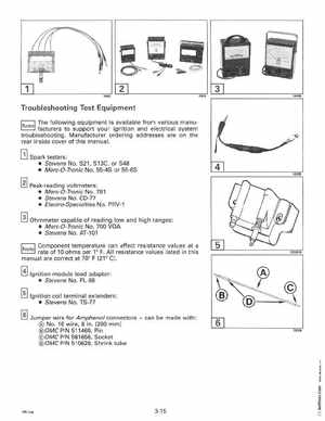 1996 Johnson Evinrude "ED" 40 thru 55 2-Cylinder Service Manual, P/N 507124, Page 115
