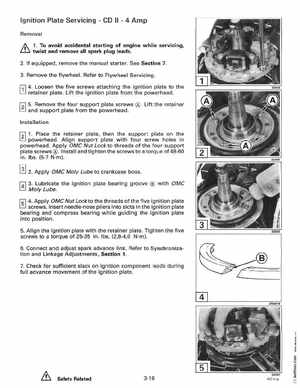 1996 Johnson Evinrude "ED" 40 thru 55 2-Cylinder Service Manual, P/N 507124, Page 118