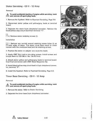 1996 Johnson Evinrude "ED" 40 thru 55 2-Cylinder Service Manual, P/N 507124, Page 120