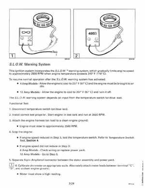 1996 Johnson Evinrude "ED" 40 thru 55 2-Cylinder Service Manual, P/N 507124, Page 124