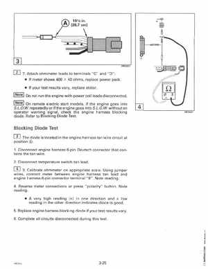 1996 Johnson Evinrude "ED" 40 thru 55 2-Cylinder Service Manual, P/N 507124, Page 125